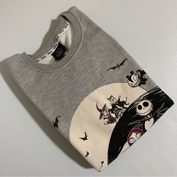 Disney’s Tim Burton’s The Nightmare Before Christmas Sweatshirt-Size XL NWOT - Picture 7 of 7